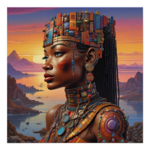 Cleopatra's Gaze Poster