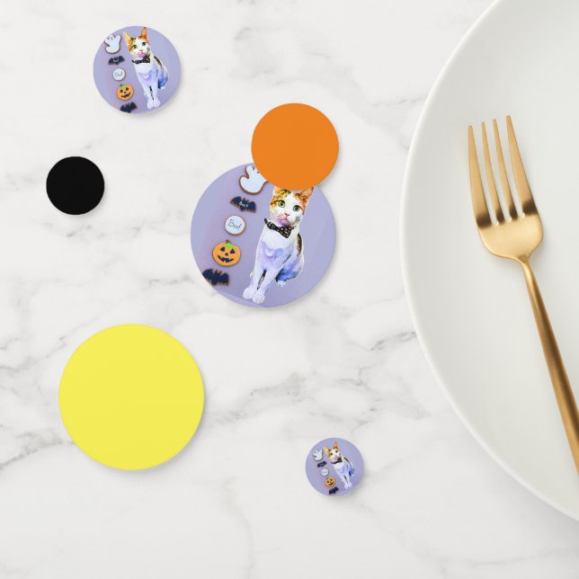 Cleopatra's Halloween Cookies Confetti (Group)