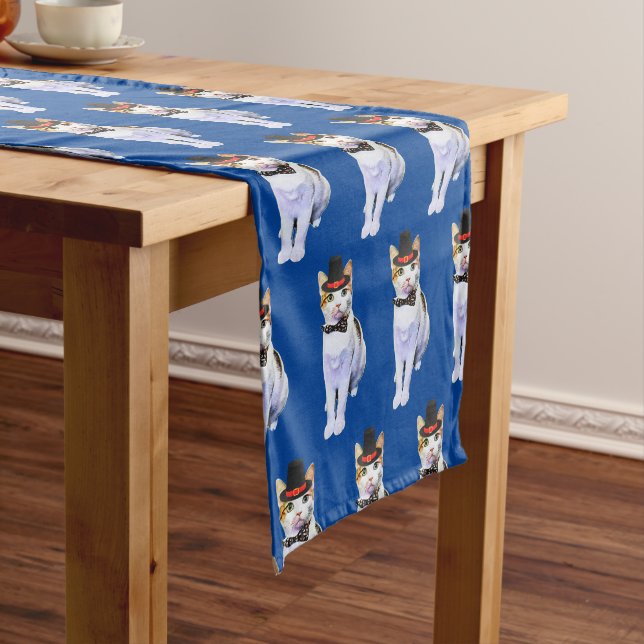 Cleopatra's Pilgrim Hat Long Table Runner (In Situ)