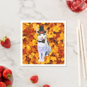 Cleopatra's Pilgrim Hat Napkin
