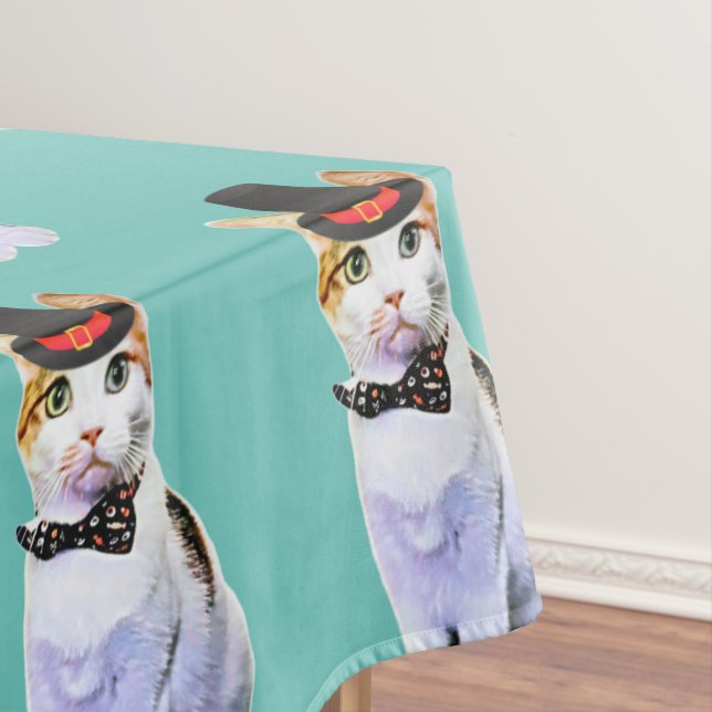 Cleopatra's Pilgrim Hat Tablecloth (In Situ)