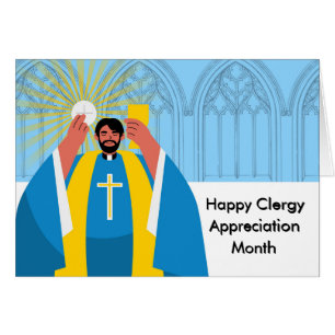 Clergy Appreciation Month Eucharist Communion 