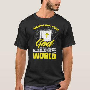 Clergy God Pastor Bible Christian Minister Priest  T-Shirt