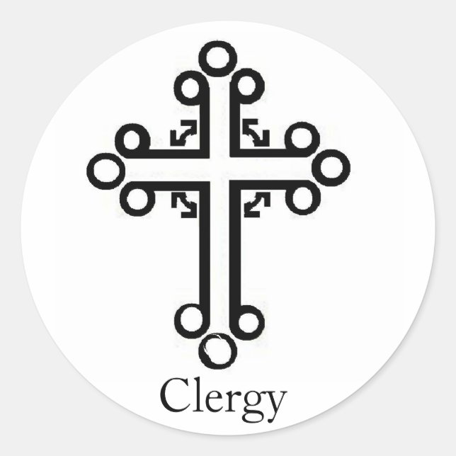 Clergy Sticker (Front)