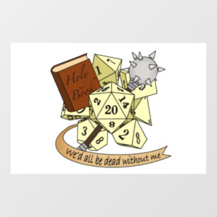 Cleric Dice Design