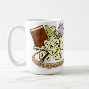 Cleric Dice Design Coffee Mug