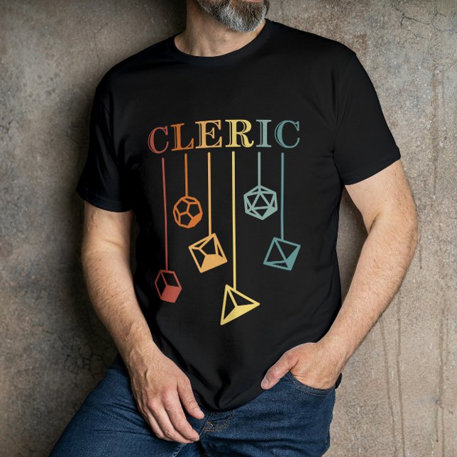 Cleric Dungeon Fantasy Role playing T-Shirt (Creator Uploaded)