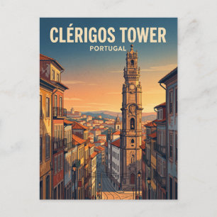 Clérigos Tower Portugal Postcard