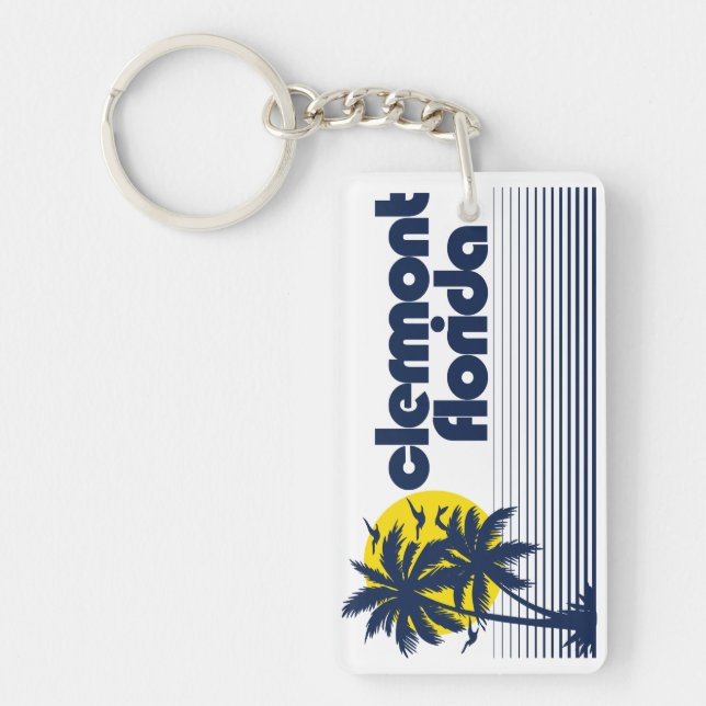 Clermont Florida Key Ring (Front)