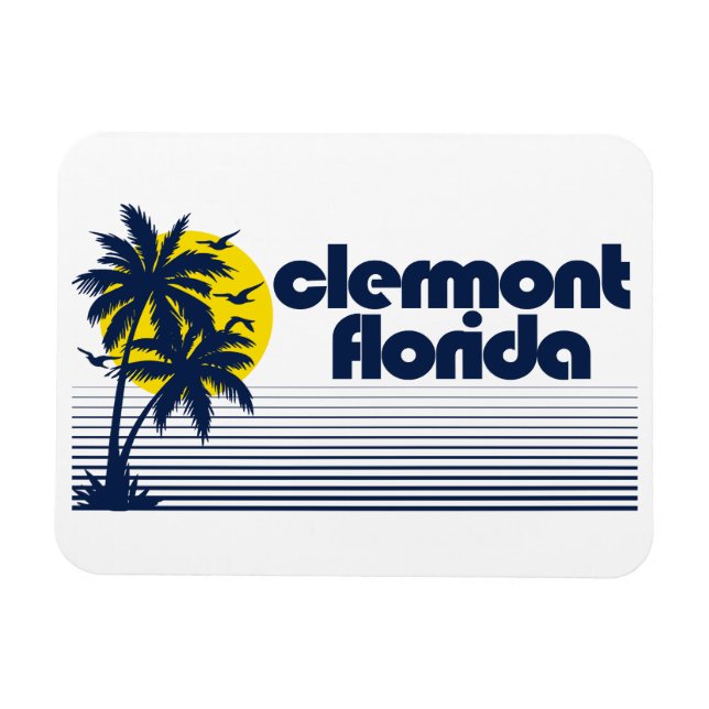 Clermont Florida Magnet (Horizontal)