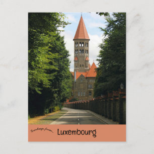 Clervaux's Abbey Clervaux Luxembourg Postcard