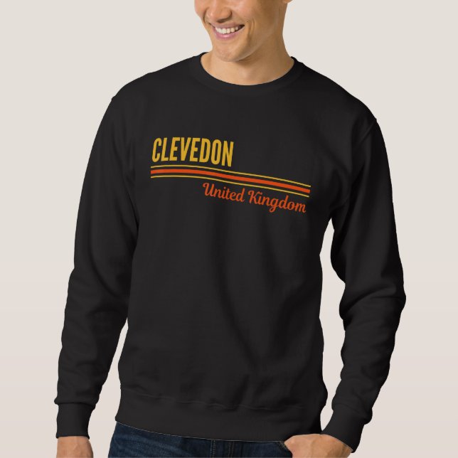 Clevedon United Kingdom Sweatshirt (Front)