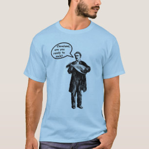 Cleveland, are you ready to rock? (Mandolin) T-Shirt