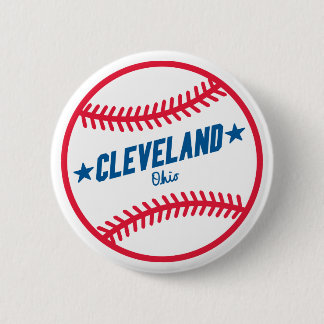 Cleveland Baseball 6 Cm Round Badge