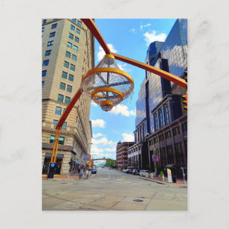 Cleveland Chandalier at Playhouse Square Postcard