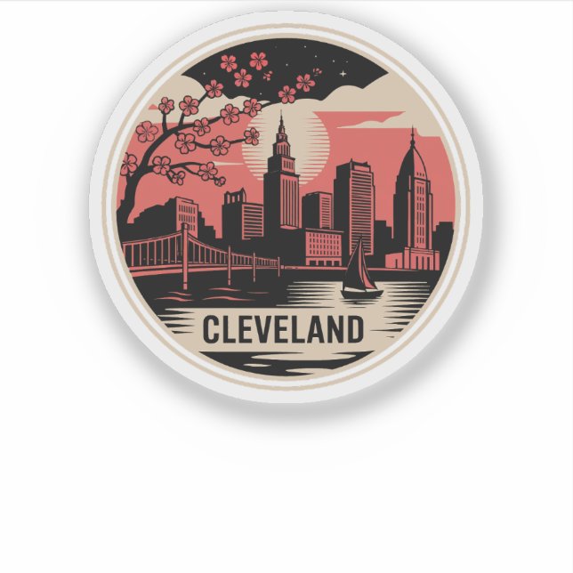 Cleveland City Ohio USA (Front)