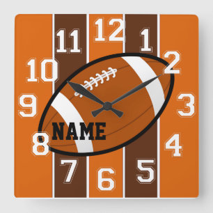 Cleveland Colours Football Wall Clock