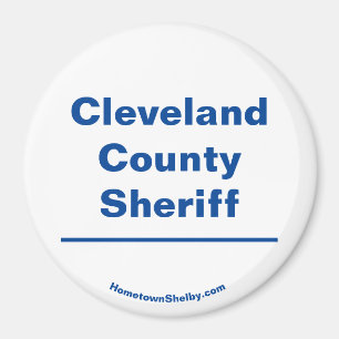 Cleveland County Sheriff magnet