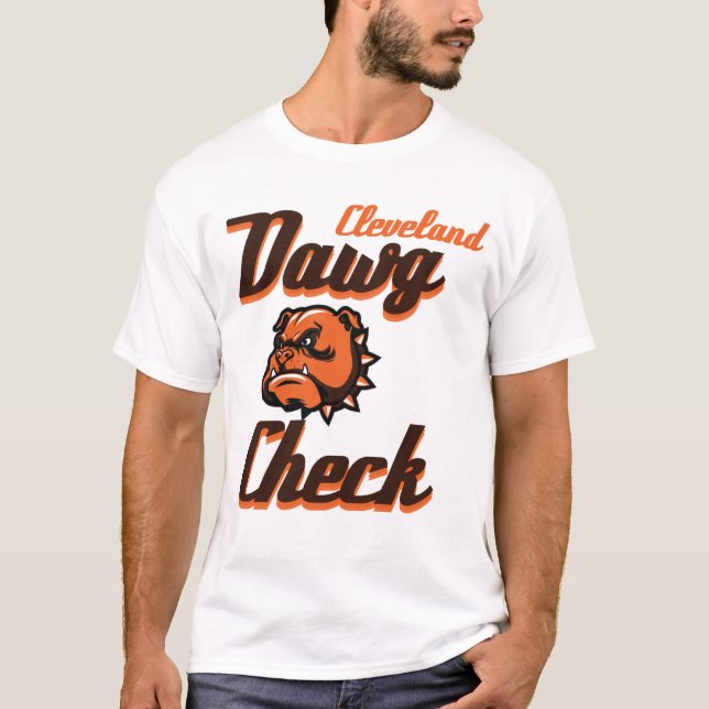 Cleveland Dawg Check Shirt (Front)