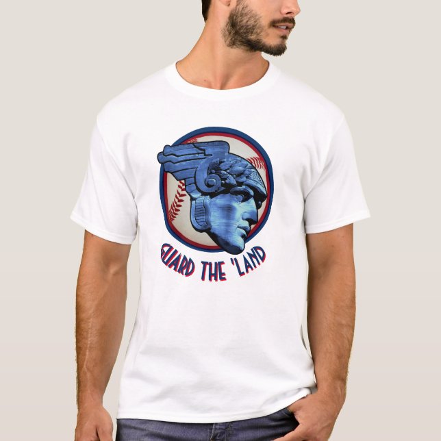 Cleveland guard the land art deco shirt (Front)