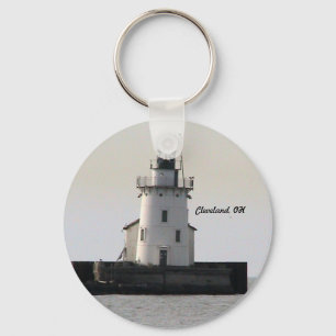 Cleveland Harbour Lighthouse Keychain