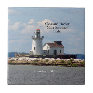 Cleveland Harbour Main Entrance Light tile