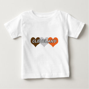 Cleveland Heart Baby T-Shirt
