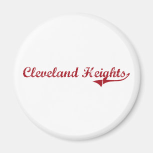 Cleveland Heights Ohio Classic Design Magnet