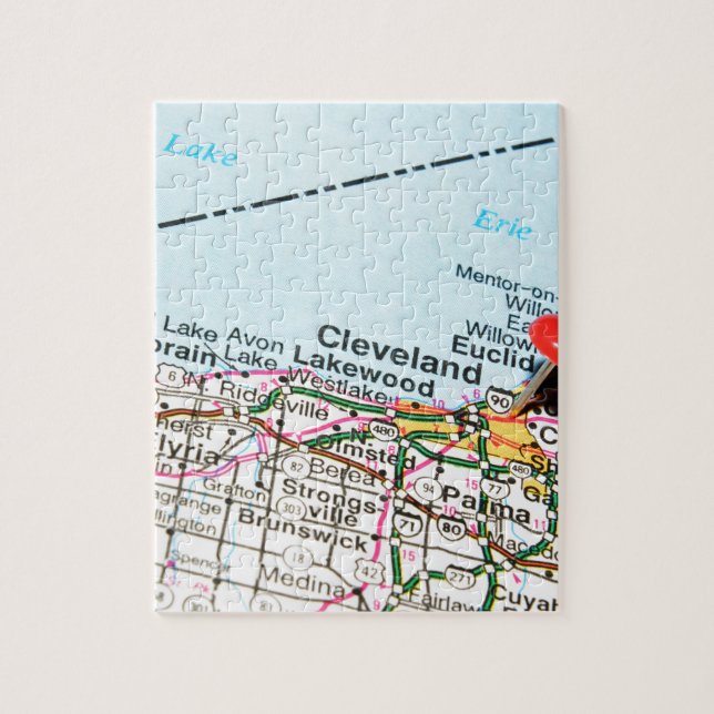 Cleveland Jigsaw Puzzle (Vertical)