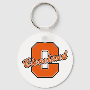 Cleveland Letter Key Ring