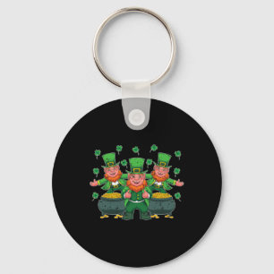 Cleveland Oh Irish Pride Shamrock St Patricks Day Key Ring