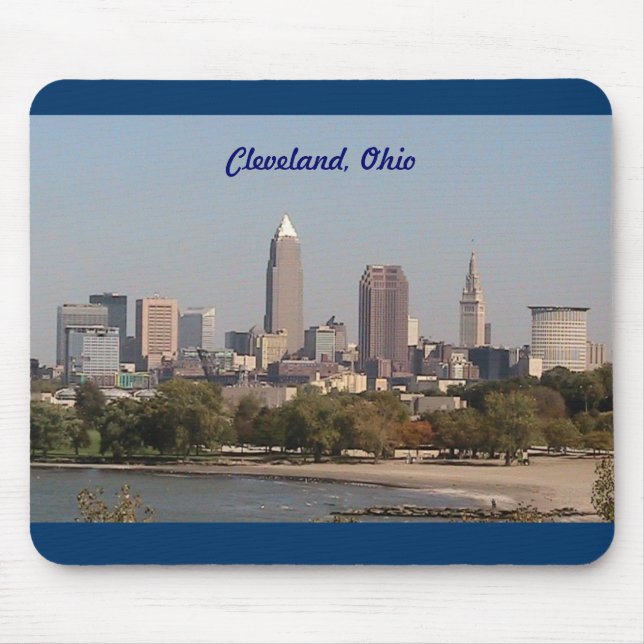 Cleveland OH Lakefront Mousepad (Front)