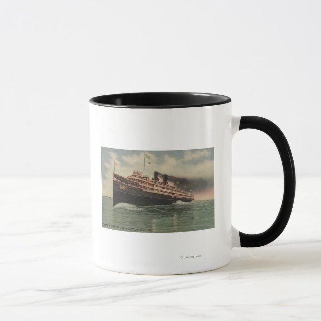 Cleveland, OH - Steamer City of Cleveland Mug (Right)