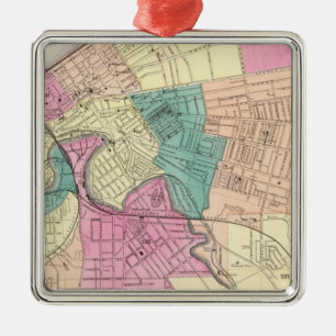 Cleveland, Ohio 2 Metal Tree Decoration