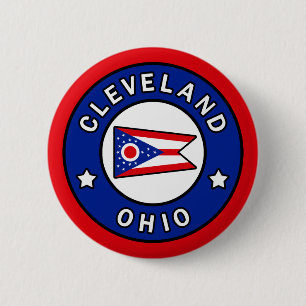 Cleveland Ohio 6 Cm Round Badge