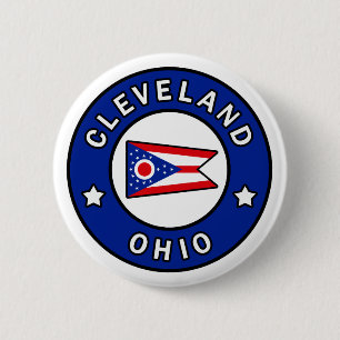 Cleveland Ohio 6 Cm Round Badge