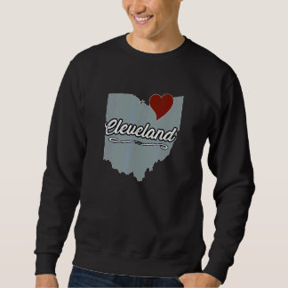 CLEVELAND  Ohio C town OH City State USA  Cute Sou Sweatshirt
