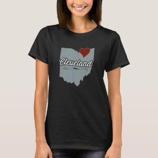 CLEVELAND  Ohio C town OH City State USA  Cute Sou T-Shirt