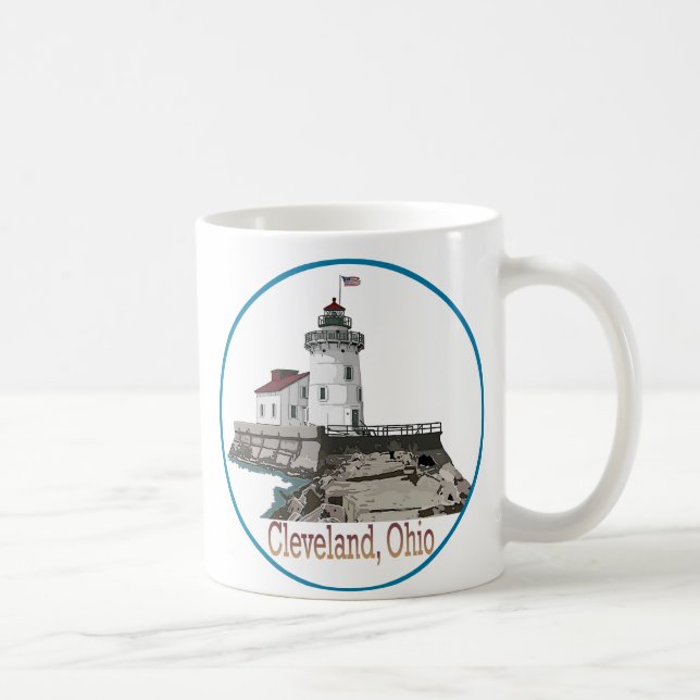 Cleveland Ohio Coffee Mug (Right)