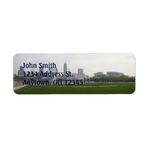 Cleveland Ohio custom return address labels