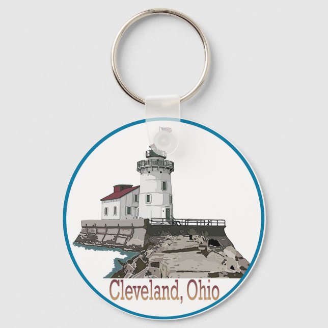 Cleveland Ohio Key Ring (Front)