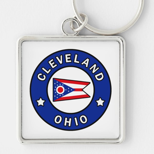Cleveland Ohio Key Ring (Front)