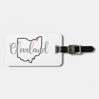 Cleveland Ohio Luggage Tag