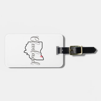 Cleveland Ohio Luggage Tag