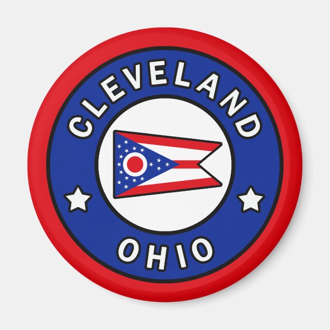 Cleveland Ohio Magnet (Front)