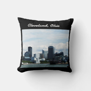 CLEVELAND OHIO ON LAKE ERIE CUSHION