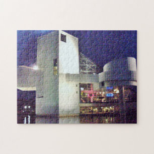 CLEVELAND OHIO ON LAKE ERIE  JIGSAW PUZZLE