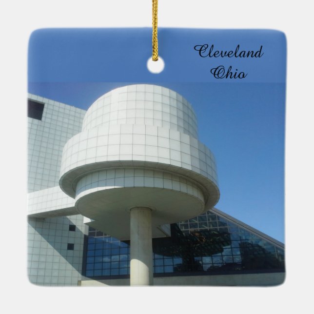 CLEVELAND OHIO ornament (Back)