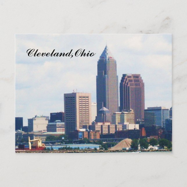 CLEVELAND, OHIO postcard (Front)