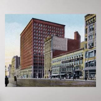 Cleveland Ohio Rockefeller Building Poster